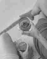 Pemandangan minuman dari atas, berdasarkan kolam renang