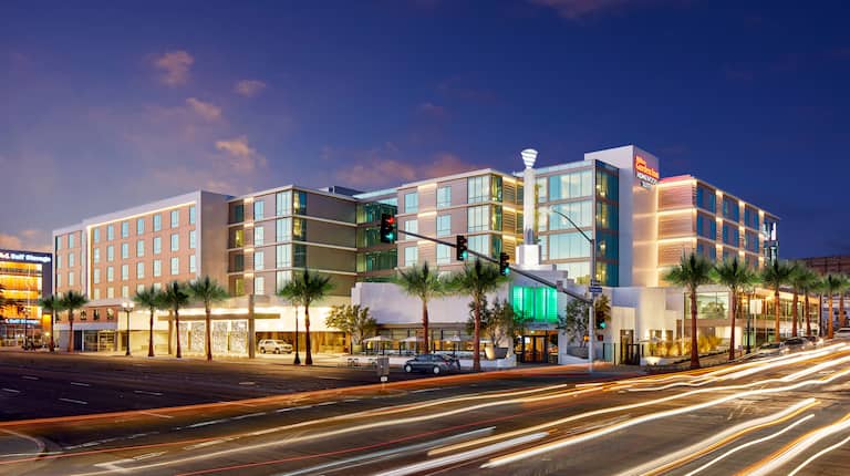 Hotel Full Exterior Dusk