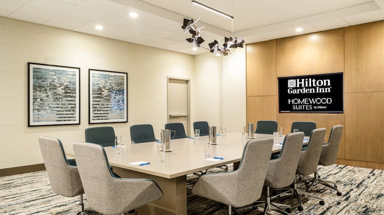 Get focused work time in our private board room