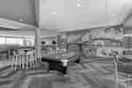 Game Area With Pool Table