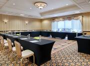 DoubleTree Hotel Meeting Room with Tables and Chairs