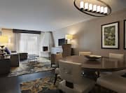 Presidential Suite Living and Dining Areas