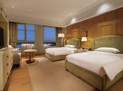 Two Twin Beds With View