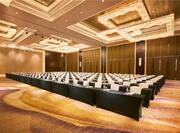 Classroom Setup in Grand Ballroom With Tables and Chairs
