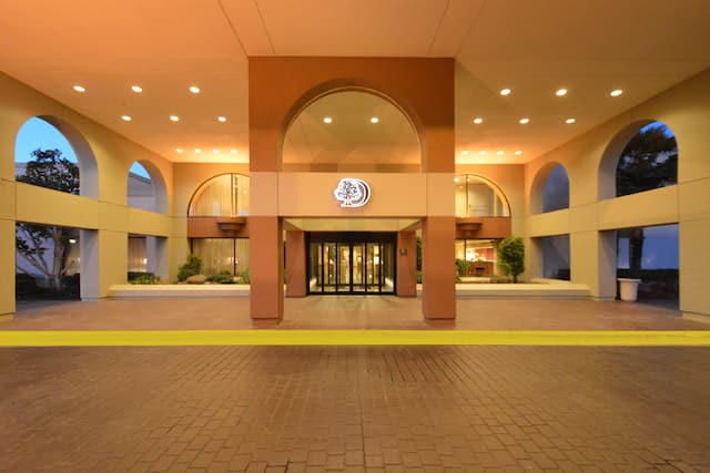 Hotel exterior with entrance