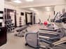 Cardio Equipment, Free Weights, Bench,and other Fitness Euipment in Fitness Center
