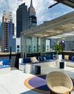 Sandbar Rooftop Bar seating space