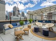 Terrace at Sandbar Rooftop with City View