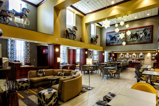 Equestrian Themed Lobby