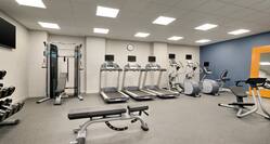 Fitness Center Treadmills, Cross-Trainers, Weight Machine and Weight Bench