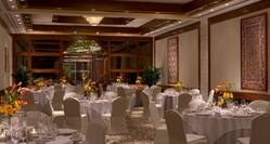 Ballroom With Banquet Setup