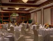 Diplomat Ballroom set up for a banquet
