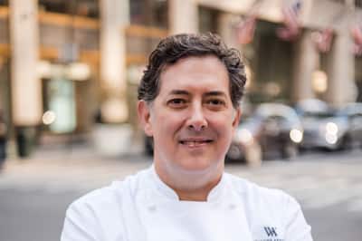 Chefkoch Michael Anthony im Waldorf Astoria
