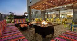 Outdoor Lounge with Firepit