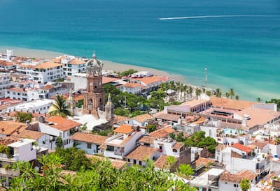 View of Puerto Vallarta, Mexico