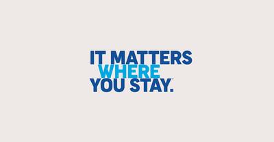 It Matters Where You Stay Banner Logo