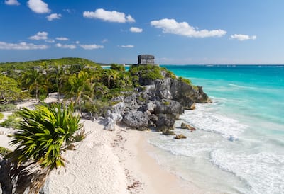 Beautiful beach and cliff side