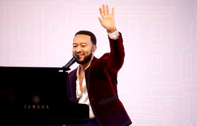 Hilton Honors Experiences Event with John Legend