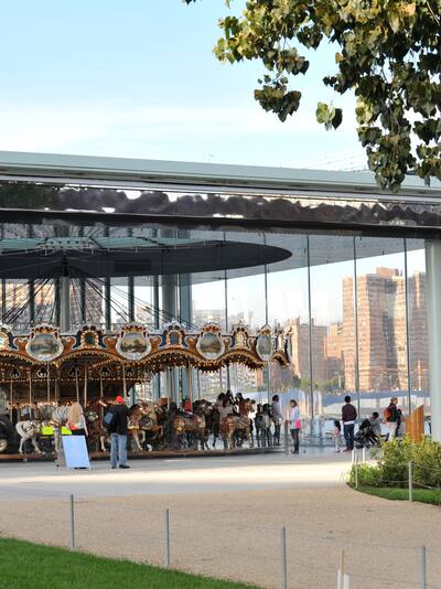 Jane's Carousel in Brooklyn Bridge Park