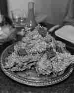 Plate of food from Rose's Luxury, Waldorf Astoria Washington D.C.