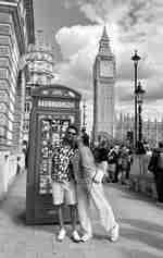 作家 Jessica Poitevien 於倫敦丈夫