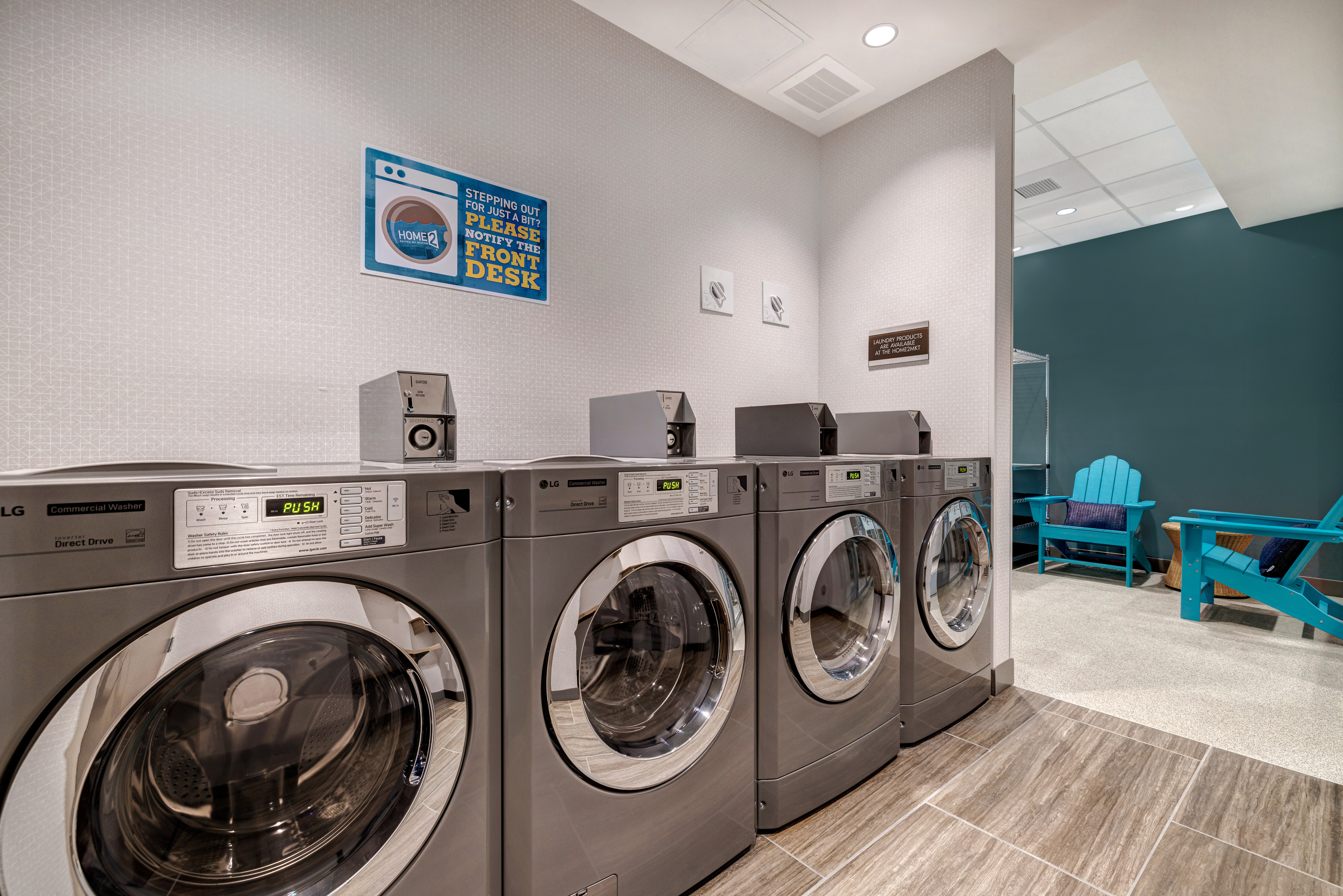 Laundry Room for Guests