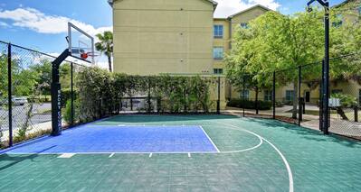 Hotel Outdoor Basketball Court