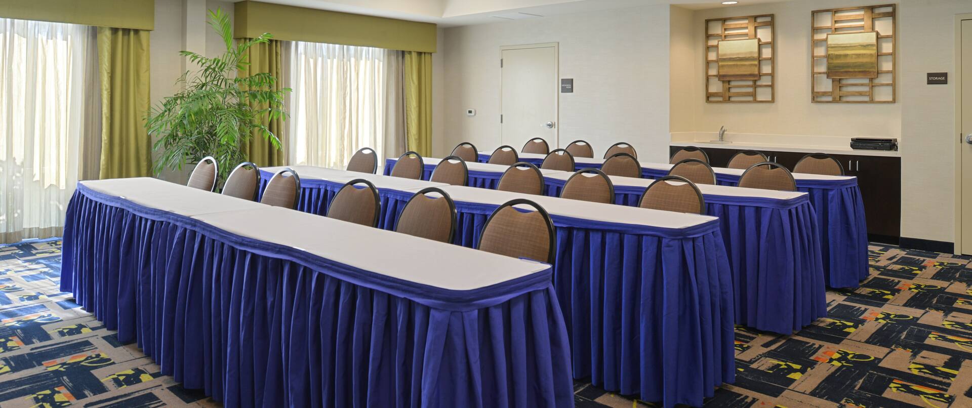 Meeting Space Classroom Style  