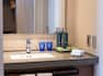 guest room bathroom vanity, Crabtree amenities