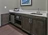 Suite Wet Bar with Sink, Mini-Fridge and Microwave
