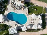 Aerial View of Outdoor Swimming Pool