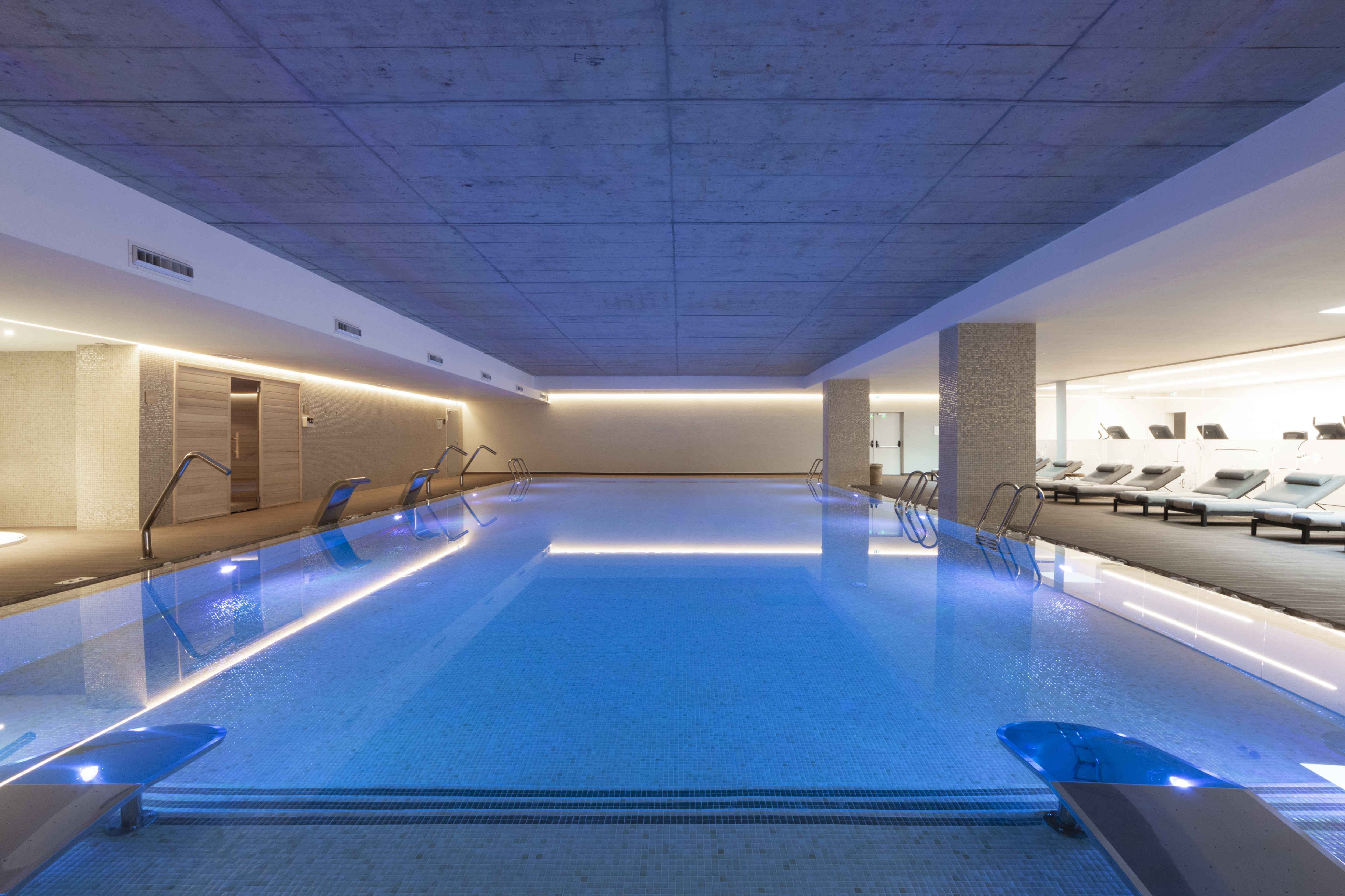Indoor Pool at the Spa