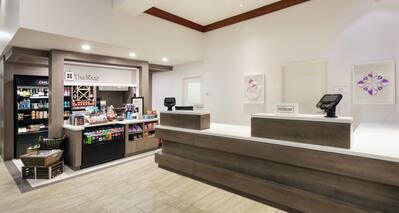 Front Desk and The Shop