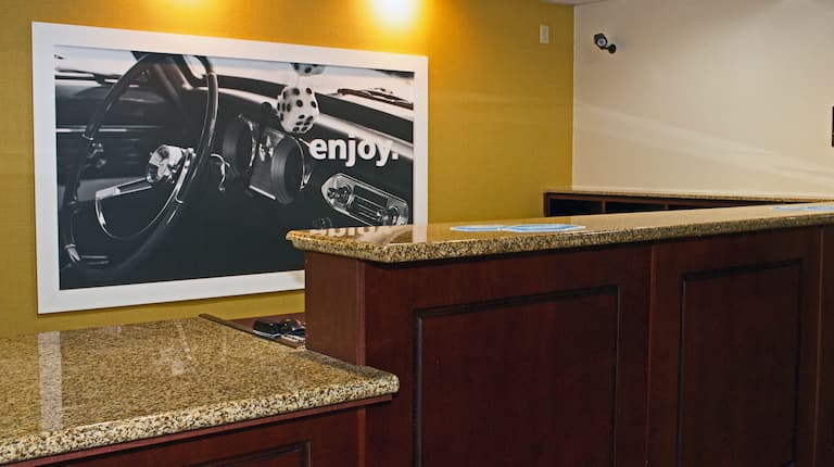 Front Desk Reception Area