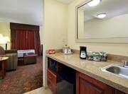 Suite with microwave and sink