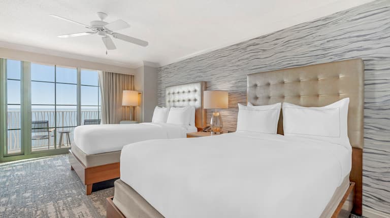 Guest Bedroom with Two Full Size Beds