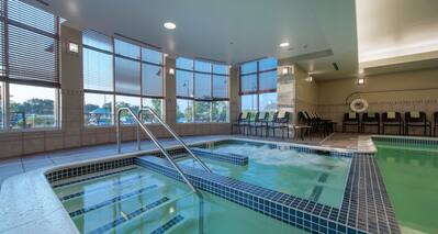 Indoor Swimming Pool with Hot Tub Area