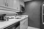 Urban Suite Kitchen with Sink, Dishwasher, Refrigerator, Microwave and Two-Burner Cooktop