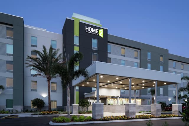 Hotel Exterior Evening