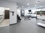 Hotel Fitness Center And Laundry Room 