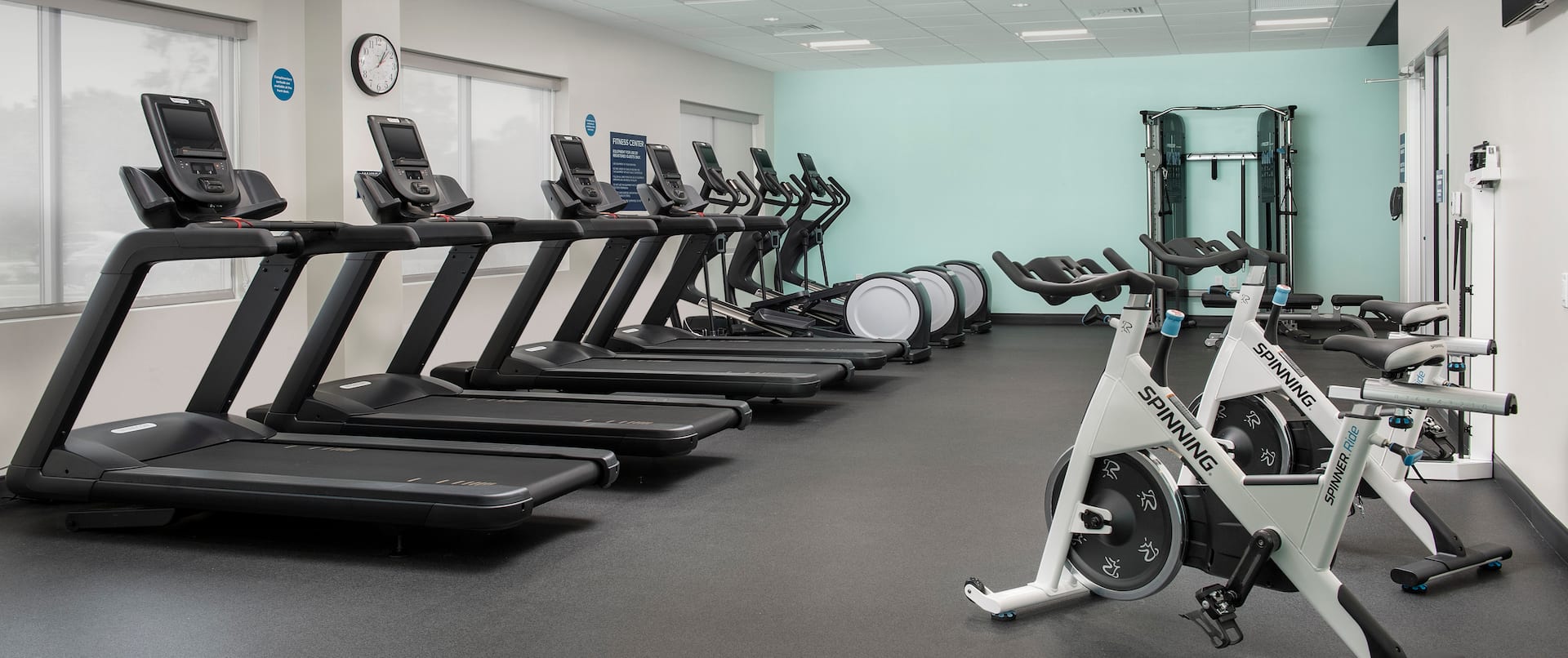 Gym Treadmills And Fitness Bikes