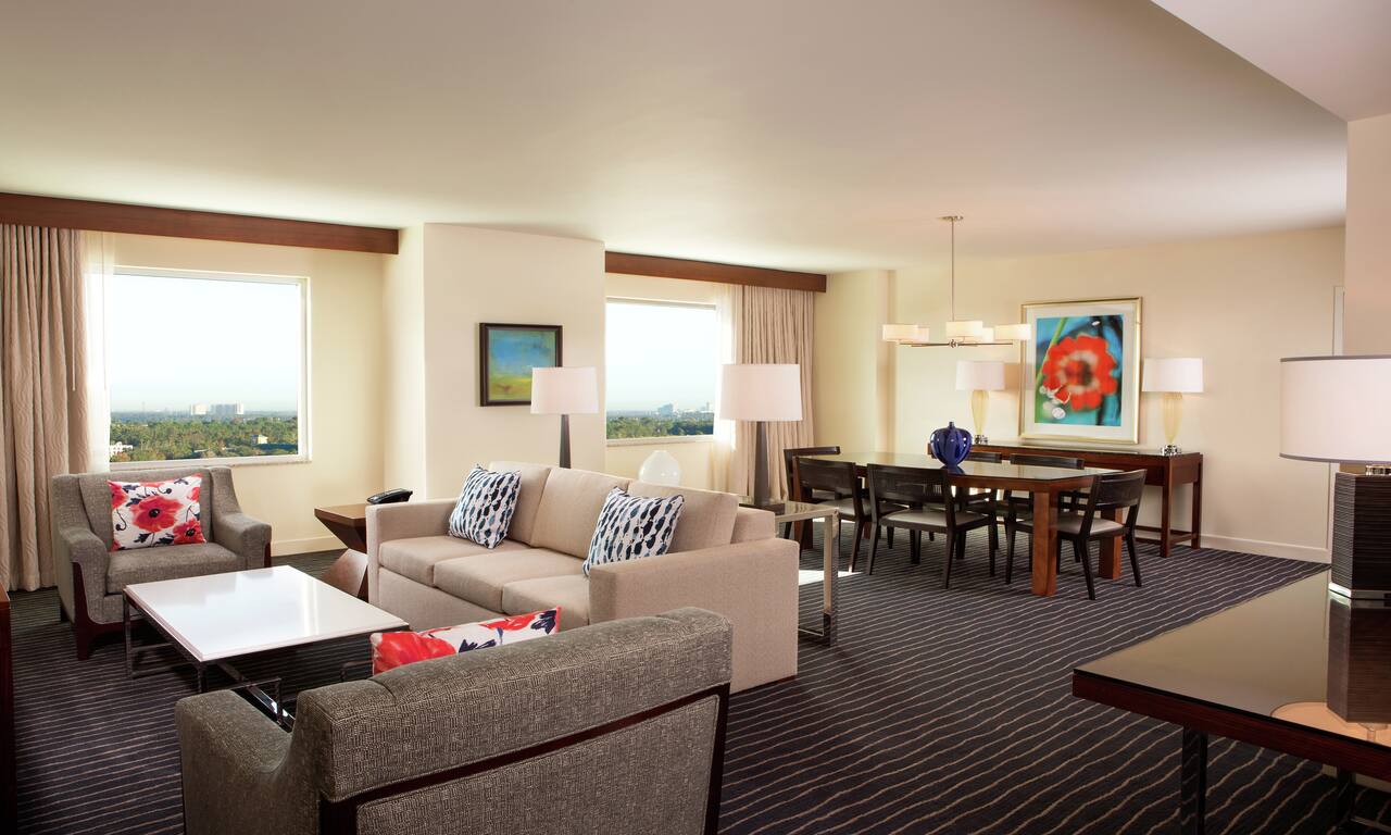 Family Suite Living Area