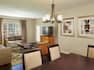 Three Bedroom Suite Living and Dining Areas