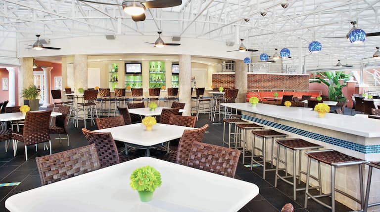 Coral Reef Bar and Grille Seating