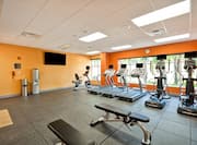 Homewood Suites by Hilton Orlando Theme Parks - Fitness Center Workout Bench and Machines