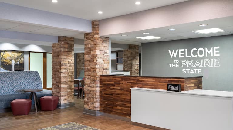 Hotel Lobby and Front Desk