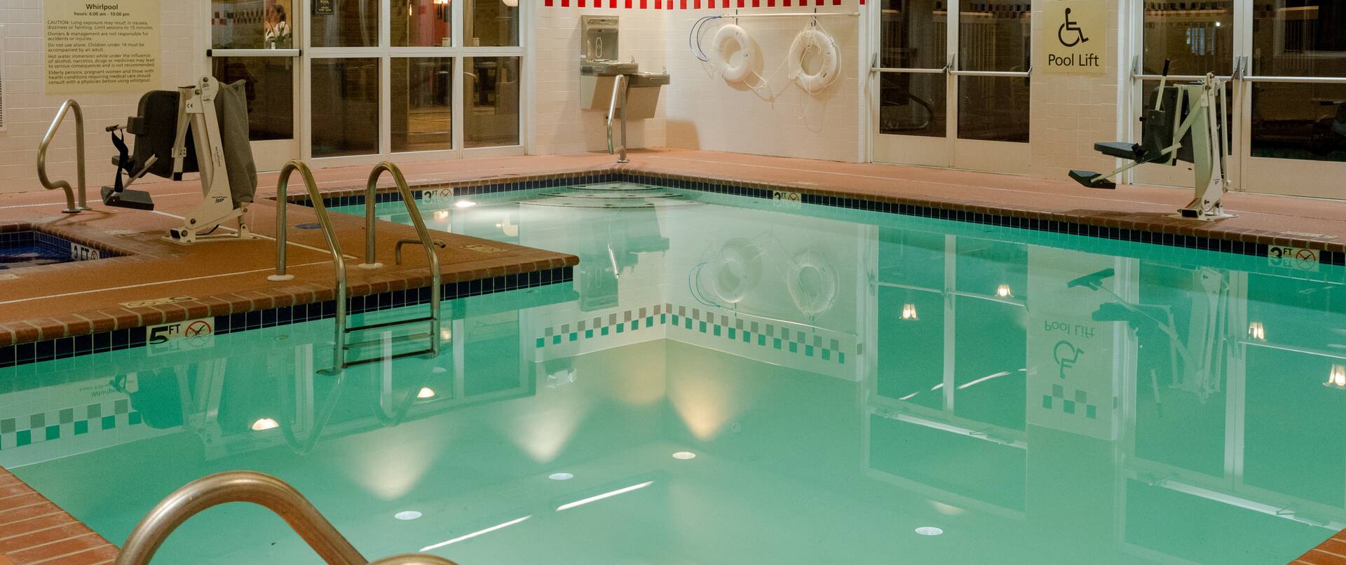 Indoor Pool and Whirlpool
