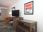 TV and Desk 