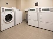 Guest Laundry Room with washers and dryers