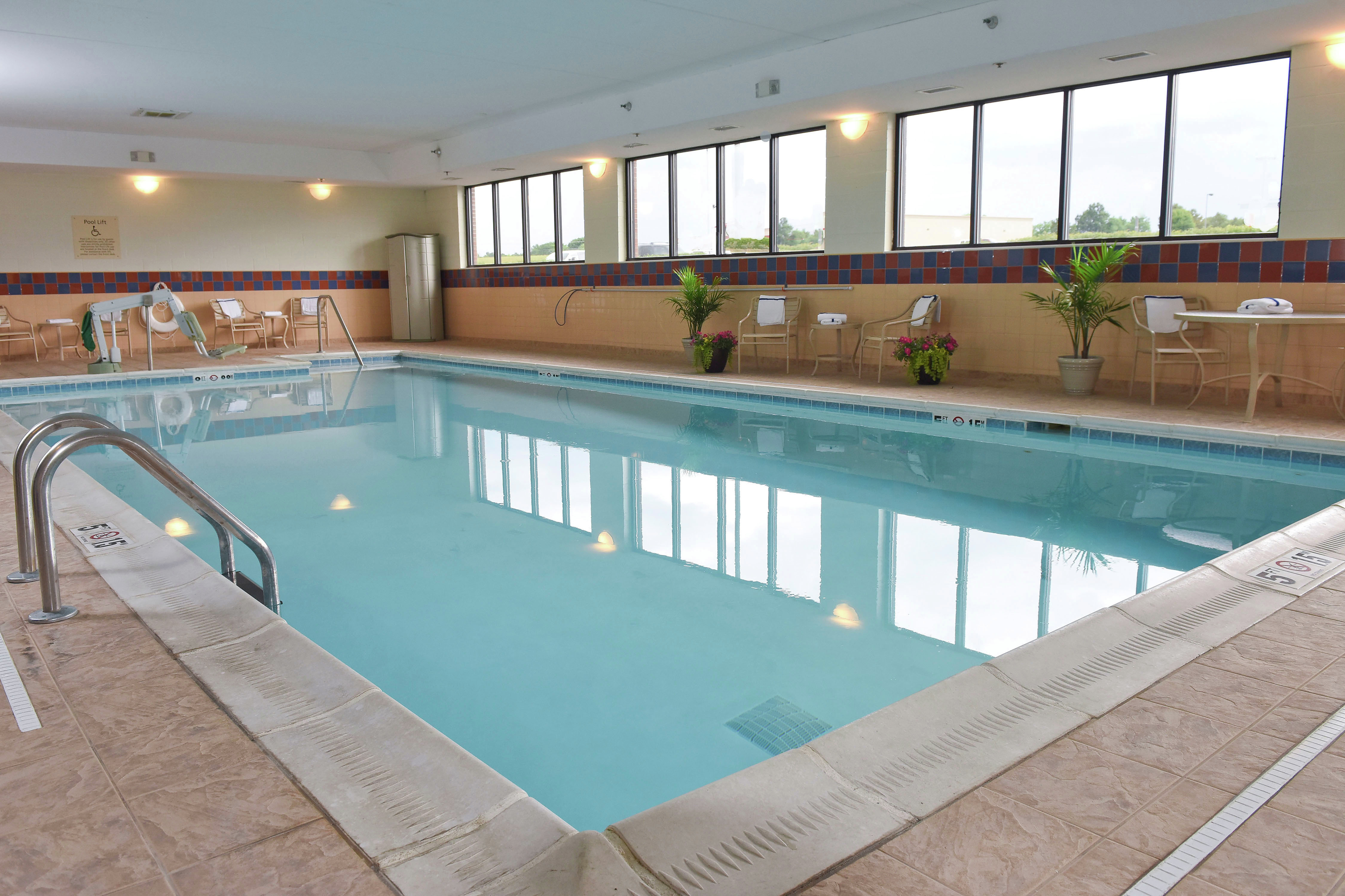 Take a dip in our indoor pool.